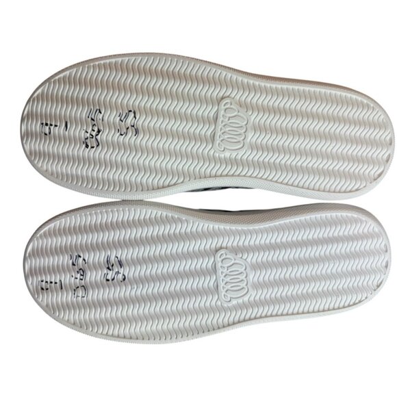 WOOLLOOMOOLOO Byron 39 EU Slip On Merino Wool Comfort Sneakers White Black - Picture 4 of 14